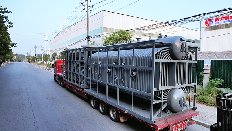 聚焦綠色紡織｜新力鍋爐15噸SZW生物質(zhì)鍋爐整裝待發(fā)，奔赴生產(chǎn)一線