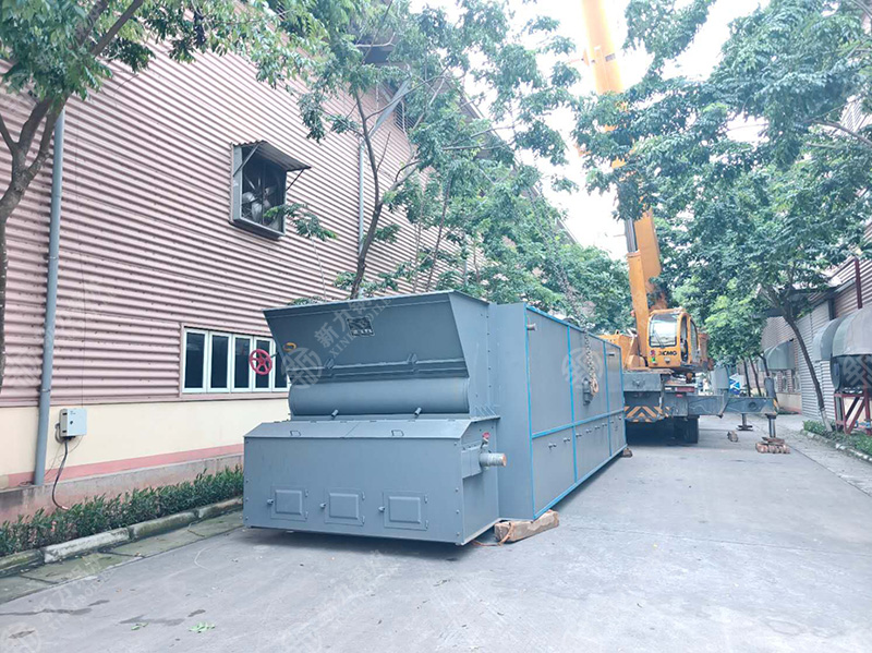 發(fā)往越南紡織行業(yè)的SZL生物質(zhì)鍋爐